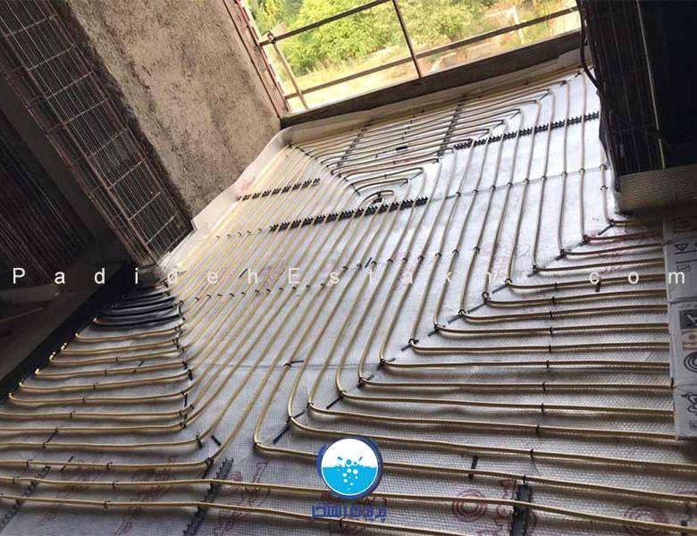 Floor heating project-golestan